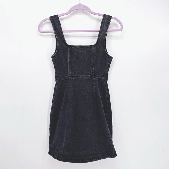 Urban Outfitters Denim Button Front Mini Dress - Picture 5 of 10